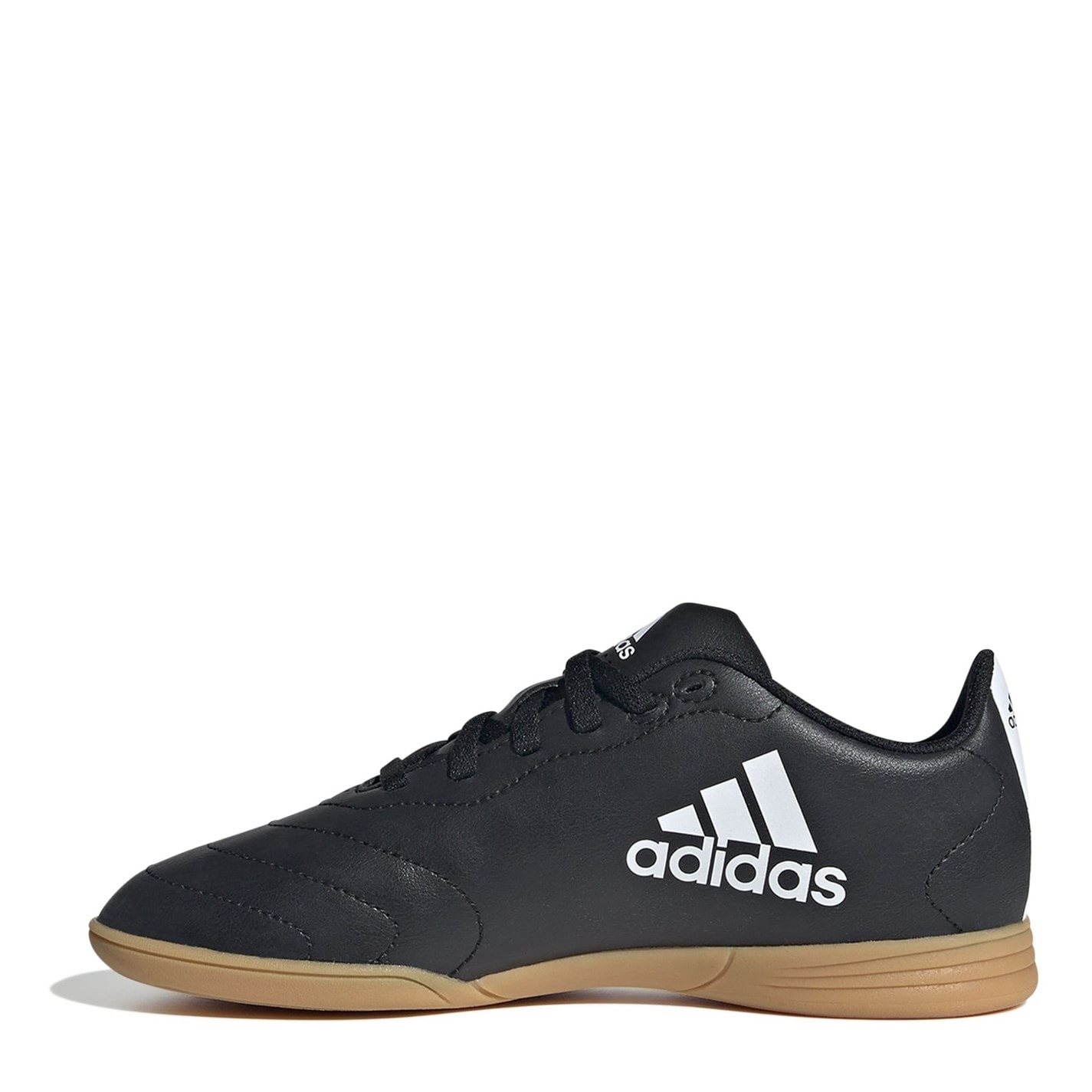 Adidasi sala adidas Goletto pentru copii negru alb