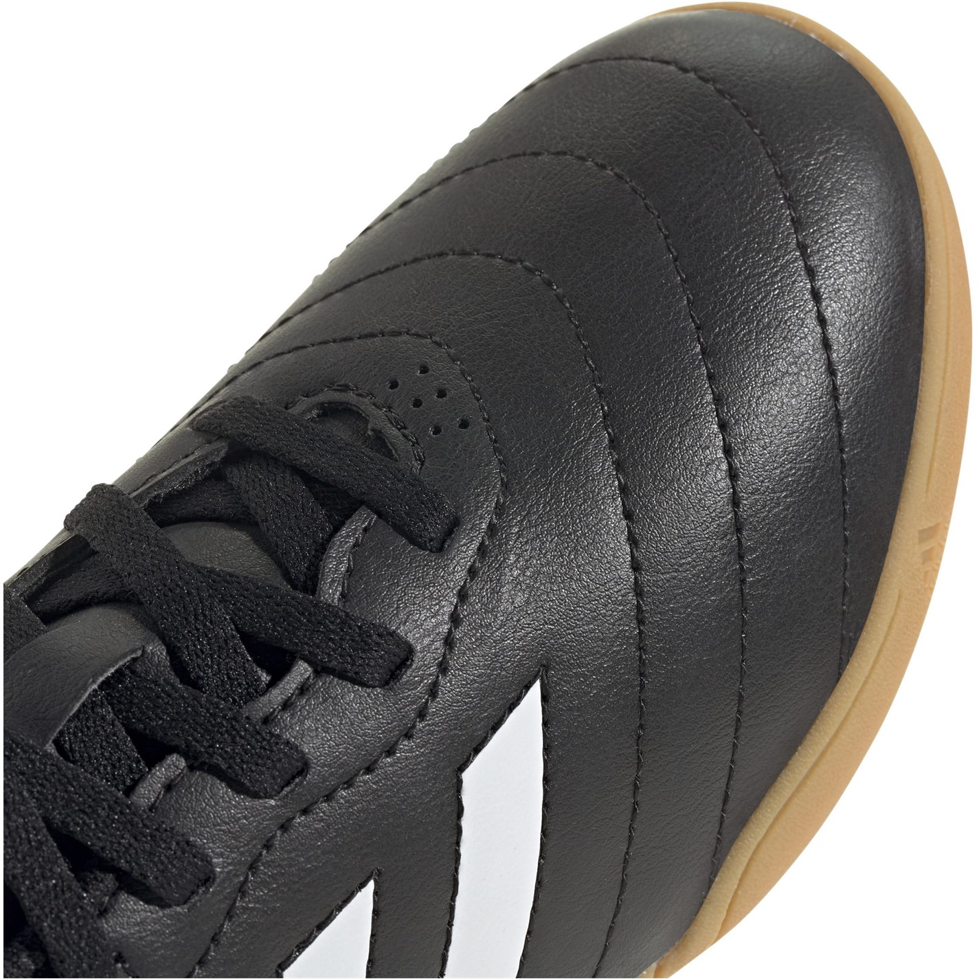 Adidasi sala adidas Goletto pentru copii negru alb