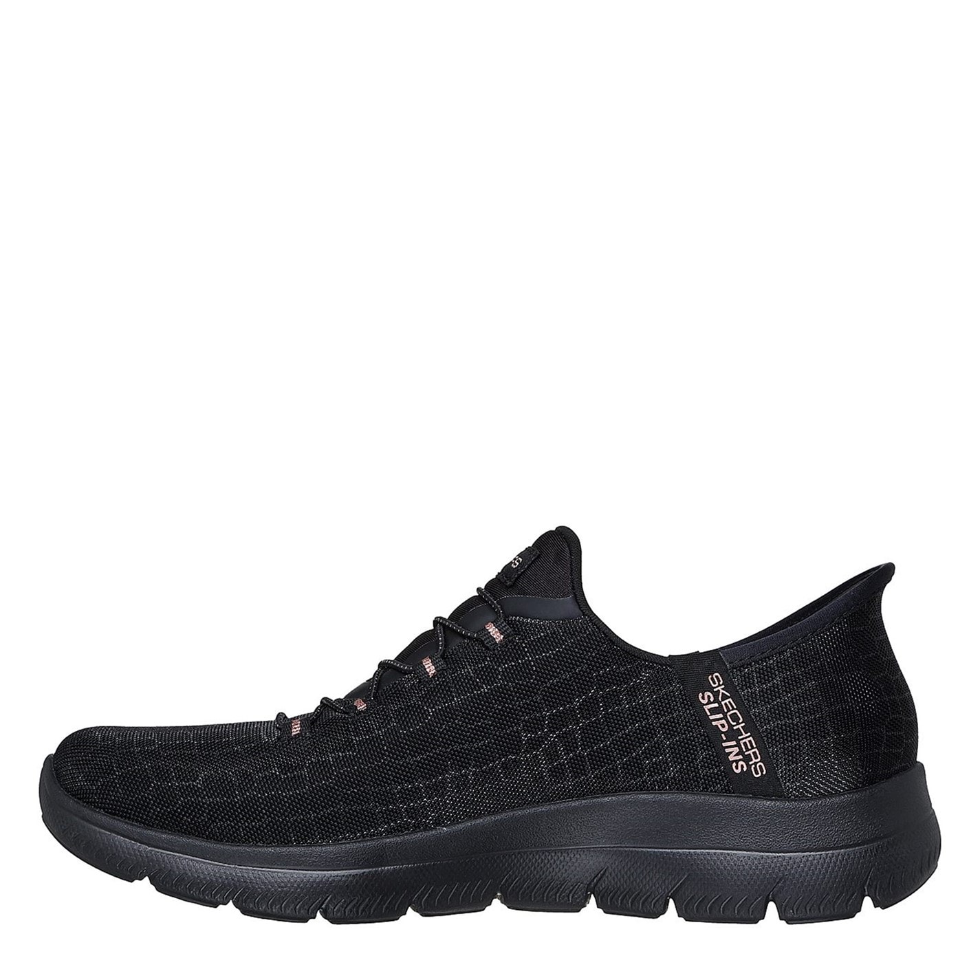 Adidasi SKECHERS SLIP-INS : Summits - Diamond Dream negru auriu