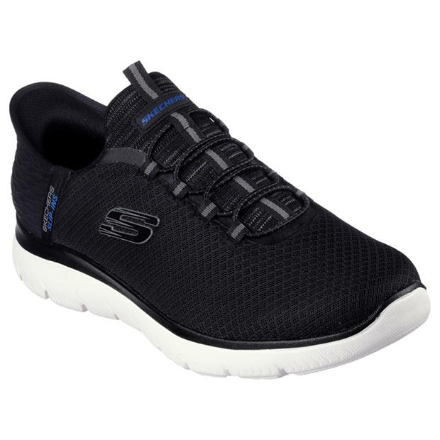 Adidasi SKECHERS SLIP-INS : Summits - High Range negru alb