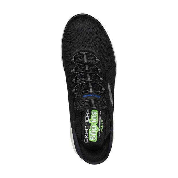 Adidasi SKECHERS SLIP-INS : Summits - High Range negru alb