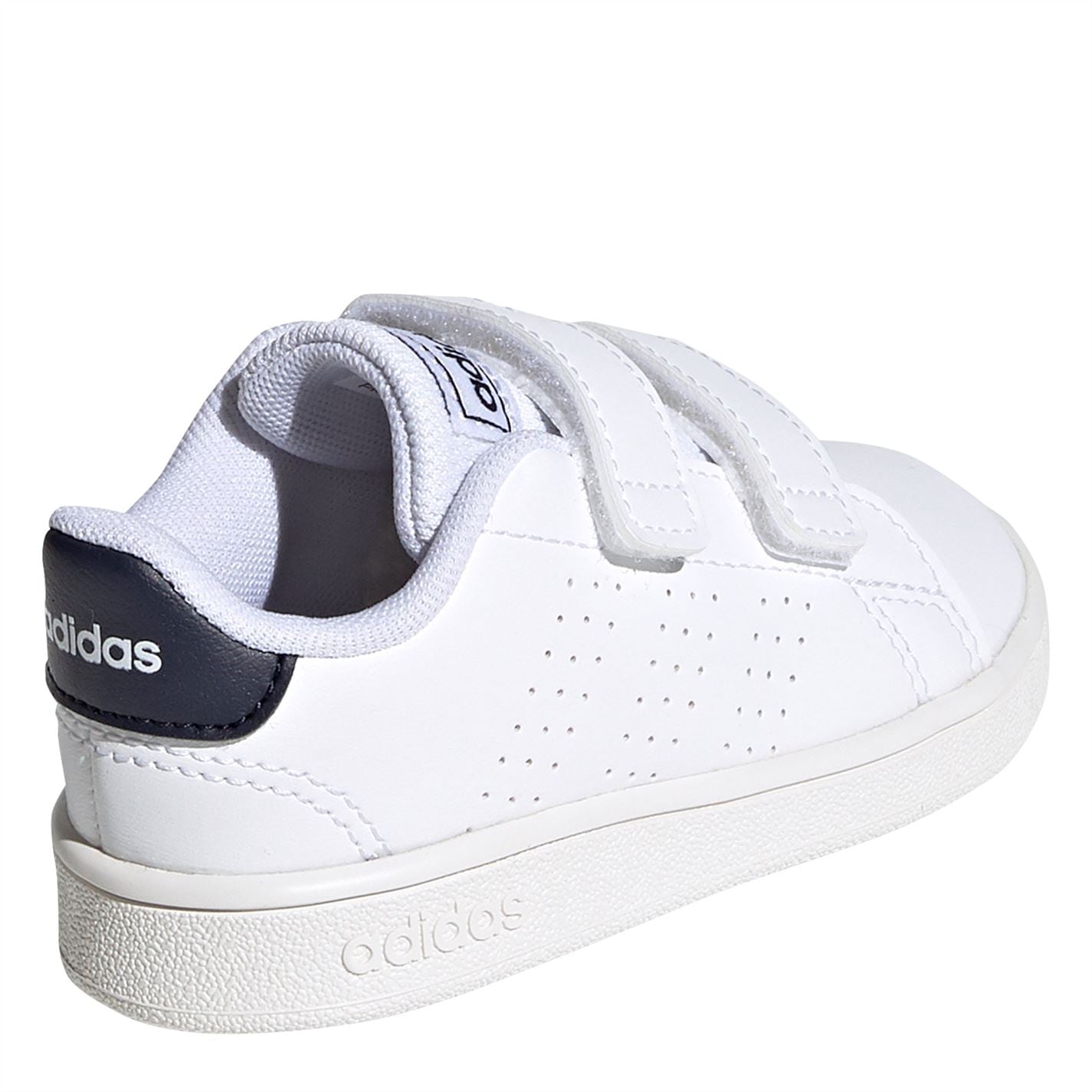 Adidasi sport adidas Advantage I pentru Bebelusi alb bleumarin