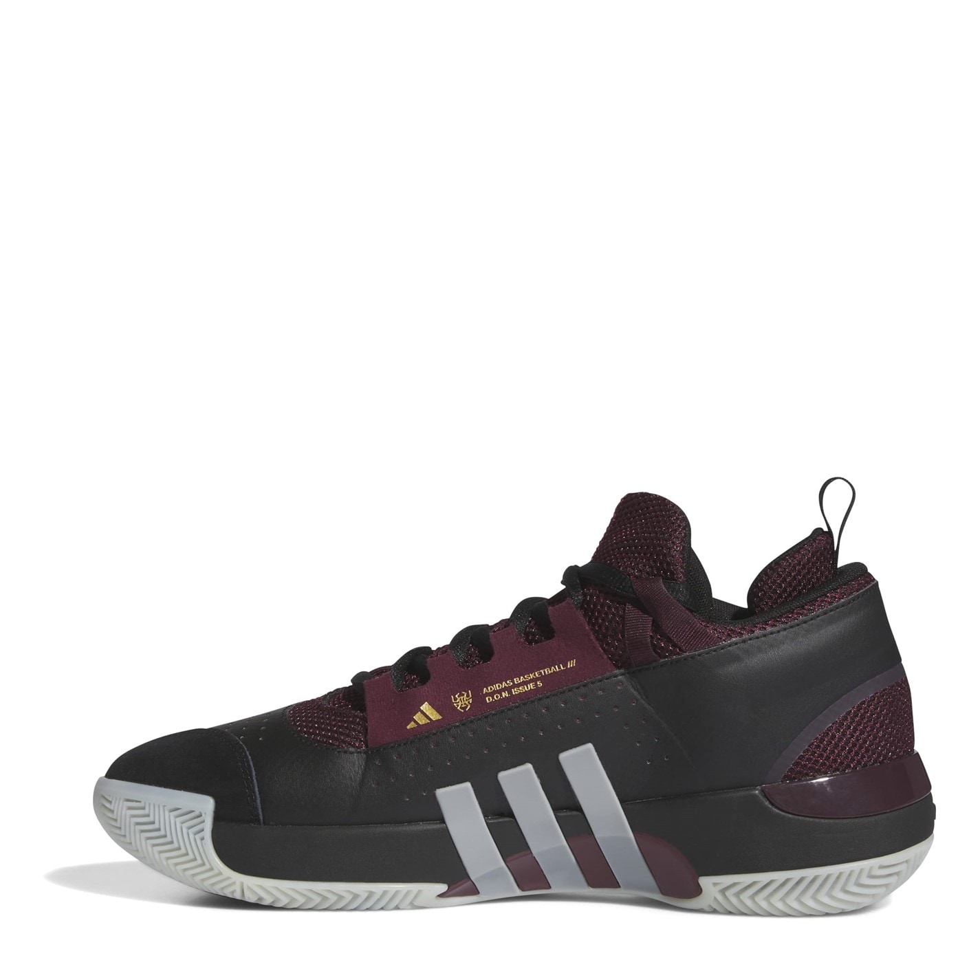 Adidasi sport adidas D.O.N. Issue 5 maro inchis negru