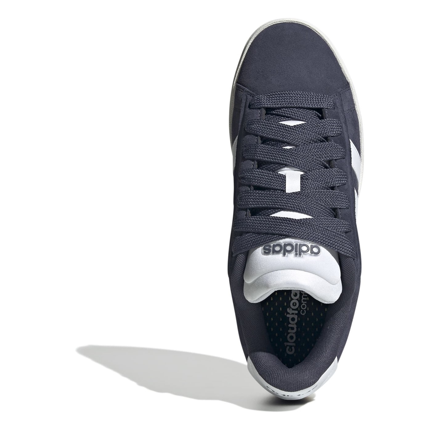 Adidasi sport adidas Grand Court Alpha 00s Low-Top pentru femei bleumarin alb