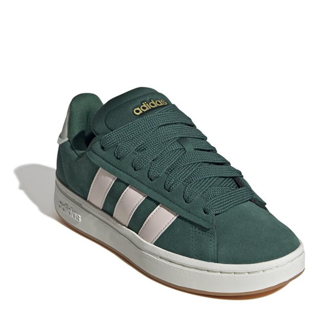 Adidasi sport adidas Grand Court Alpha 00s Low-Top pentru femei verde roz gum