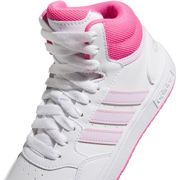 Adidasi sport adidas Hoops Mid Shoes Low-Top Unisex pentru Copii ftwr alb