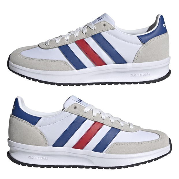 Adidasi sport adidas Run 70s 2.0 Low-Top pentru Barbati alb rosu albastru