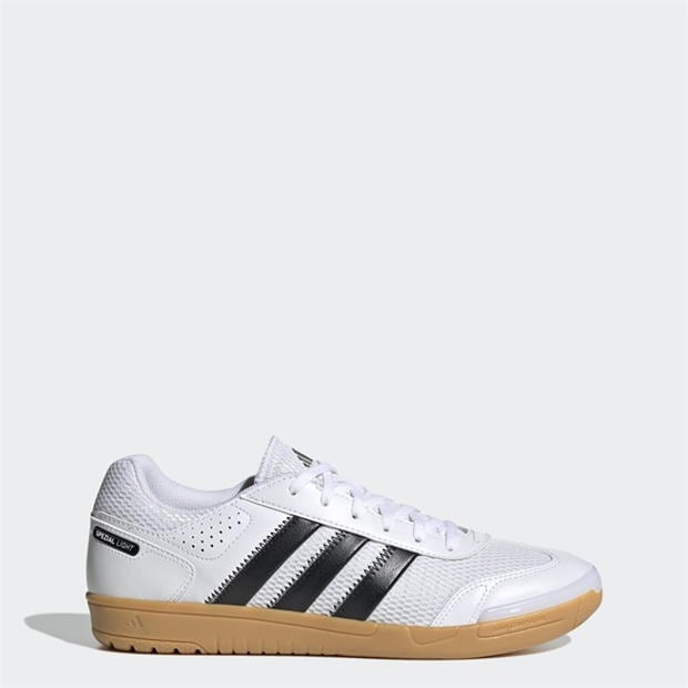 Adidasi sport adidas Spezial Light Handbal pentru adulti alb gum