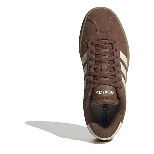 Adidasi sport adidas VL Court Bold pentru femei maro alb gum