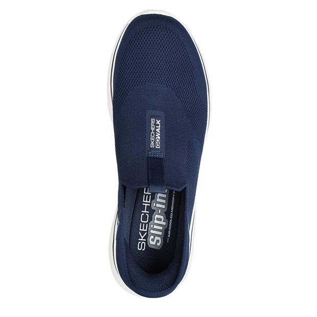 Adidasi sport Adidasi Skechers Go Walk 7 - Easy On 2 Slip pentru Barbati bleumarin alb