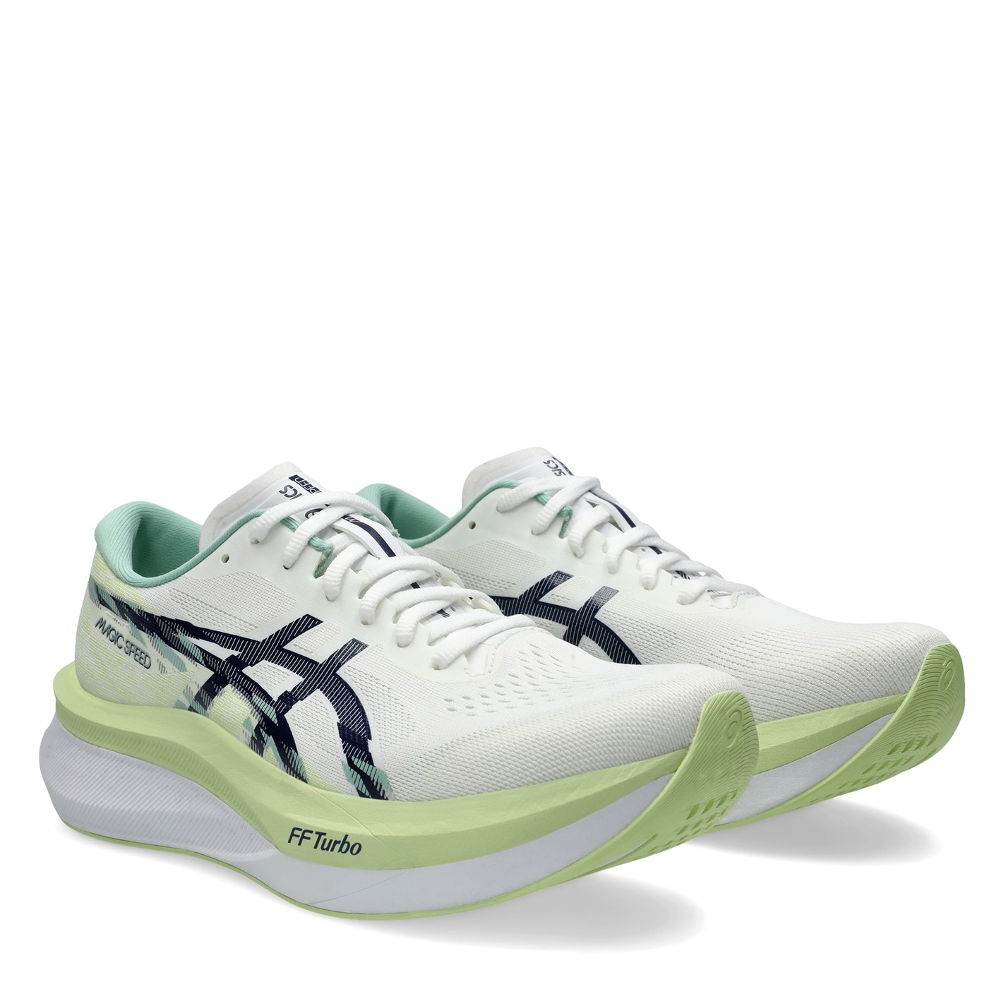 Adidasi sport Asics Magic Speed 4 pentru Barbati alb albastru