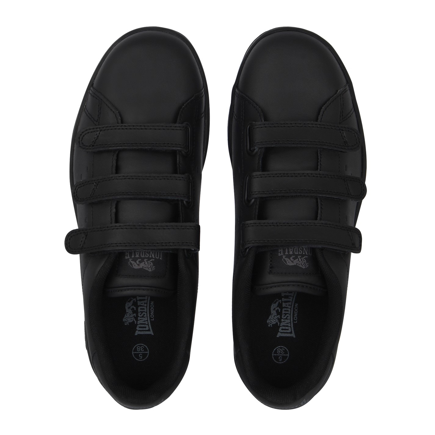 Adidasi sport Lonsdale Leyton pentru copii negru