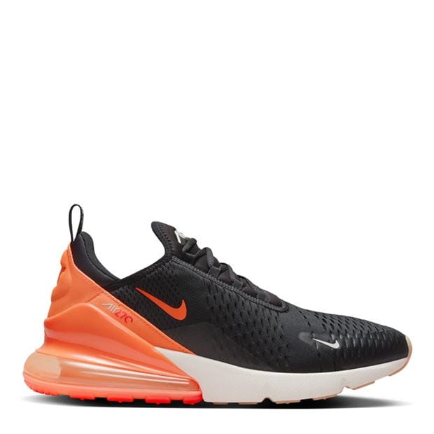 Adidasi sport Nike Air Max 270 pentru Barbati negru portocaliu