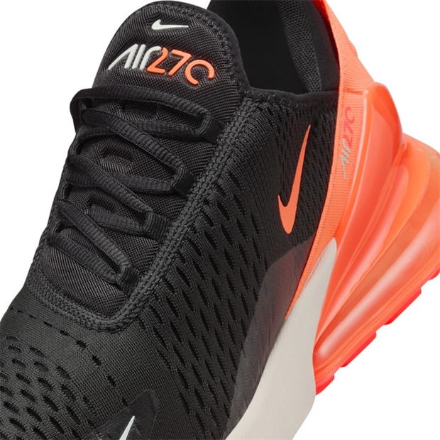 Adidasi sport Nike Air Max 270 pentru Barbati negru portocaliu