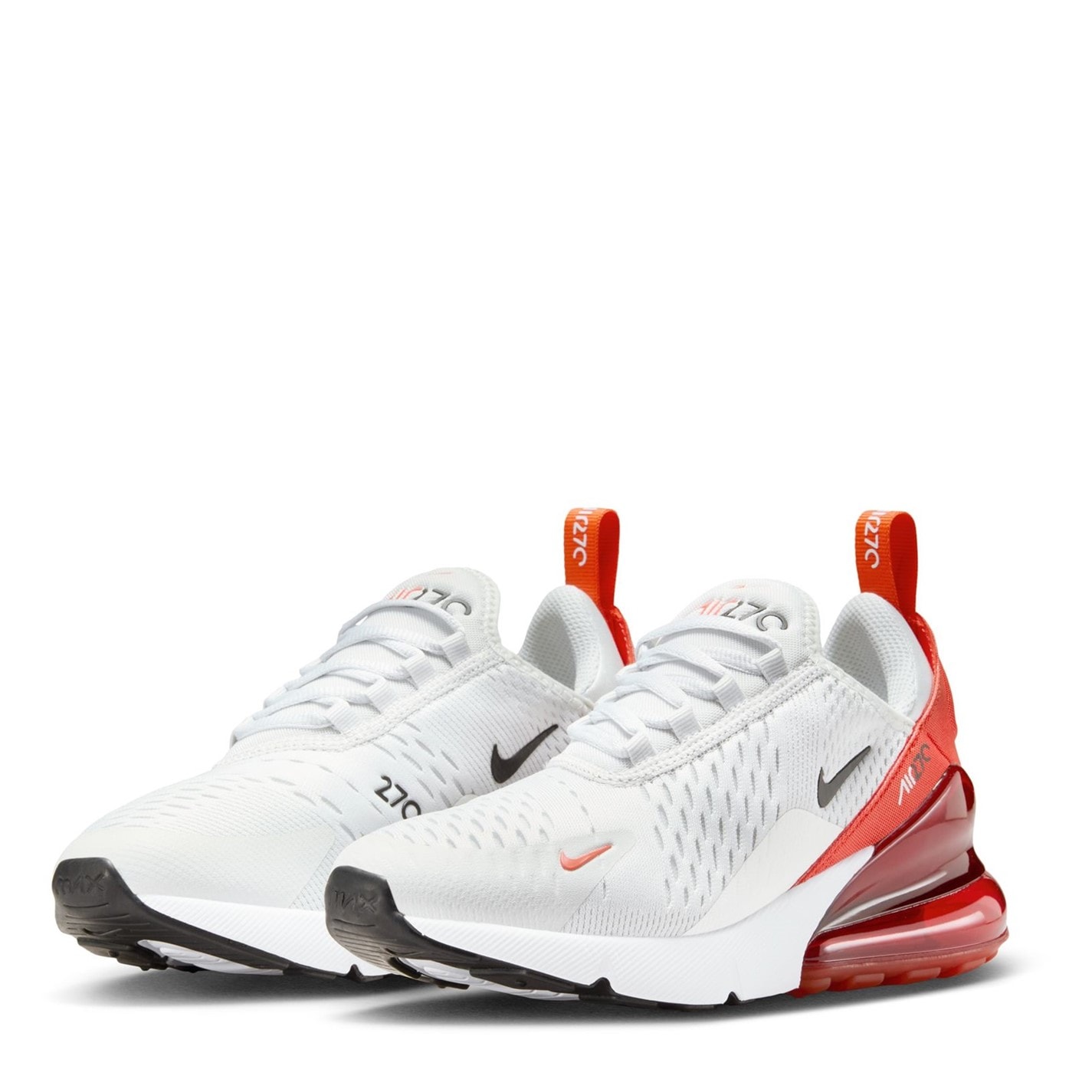 Adidasi sport Nike Air Max 270 React pentru copii gri rosu