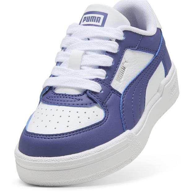 Adidasi sport Puma Ca Pro clasic Ps Low-Top pentru baieti alb bleumarin