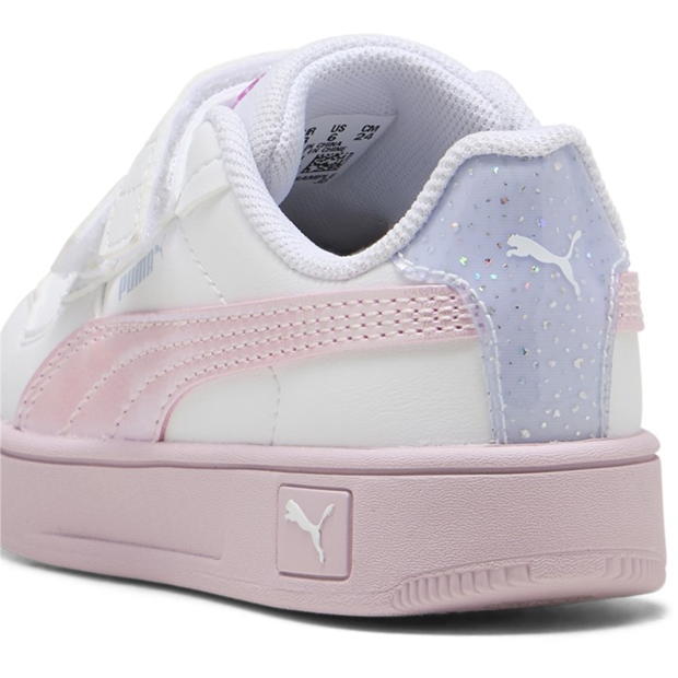 Adidasi sport Puma Carina Street V Inf Low-Top pentru fete alb roz