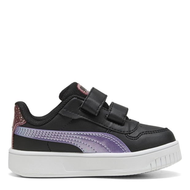 Adidasi sport Puma Carina Street V Inf Low-Top pentru fete negru mov