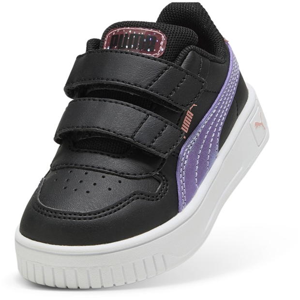 Adidasi sport Puma Carina Street V Inf Low-Top pentru fete negru mov