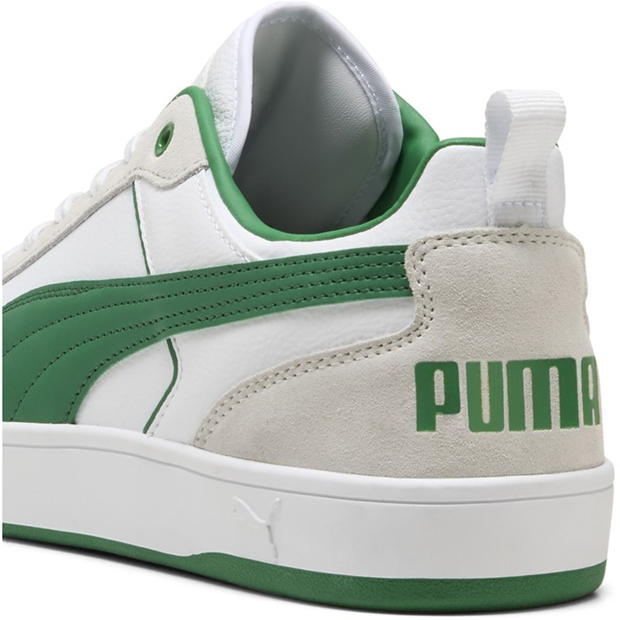 Adidasi sport Puma Dribble Sd Court Unisex pentru adulti alb verde gri