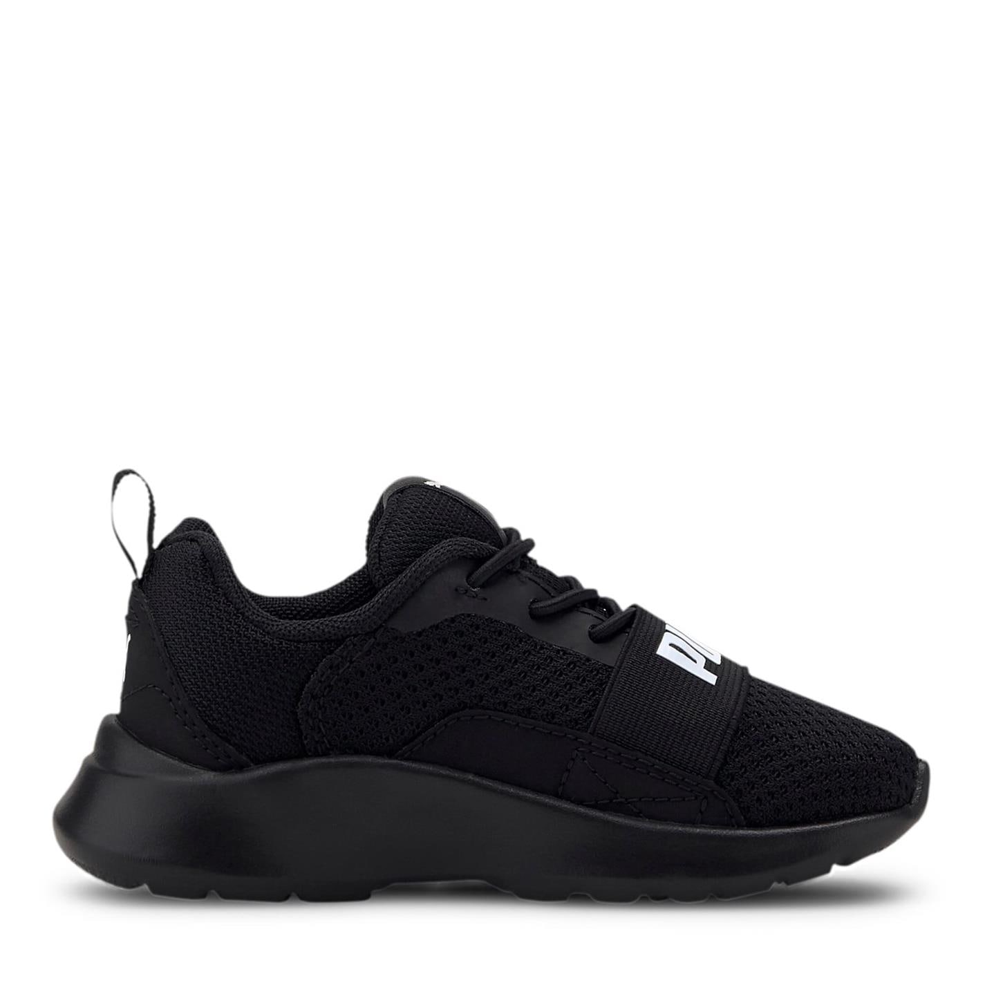 Adidasi sport Puma Wired baietei negru alb