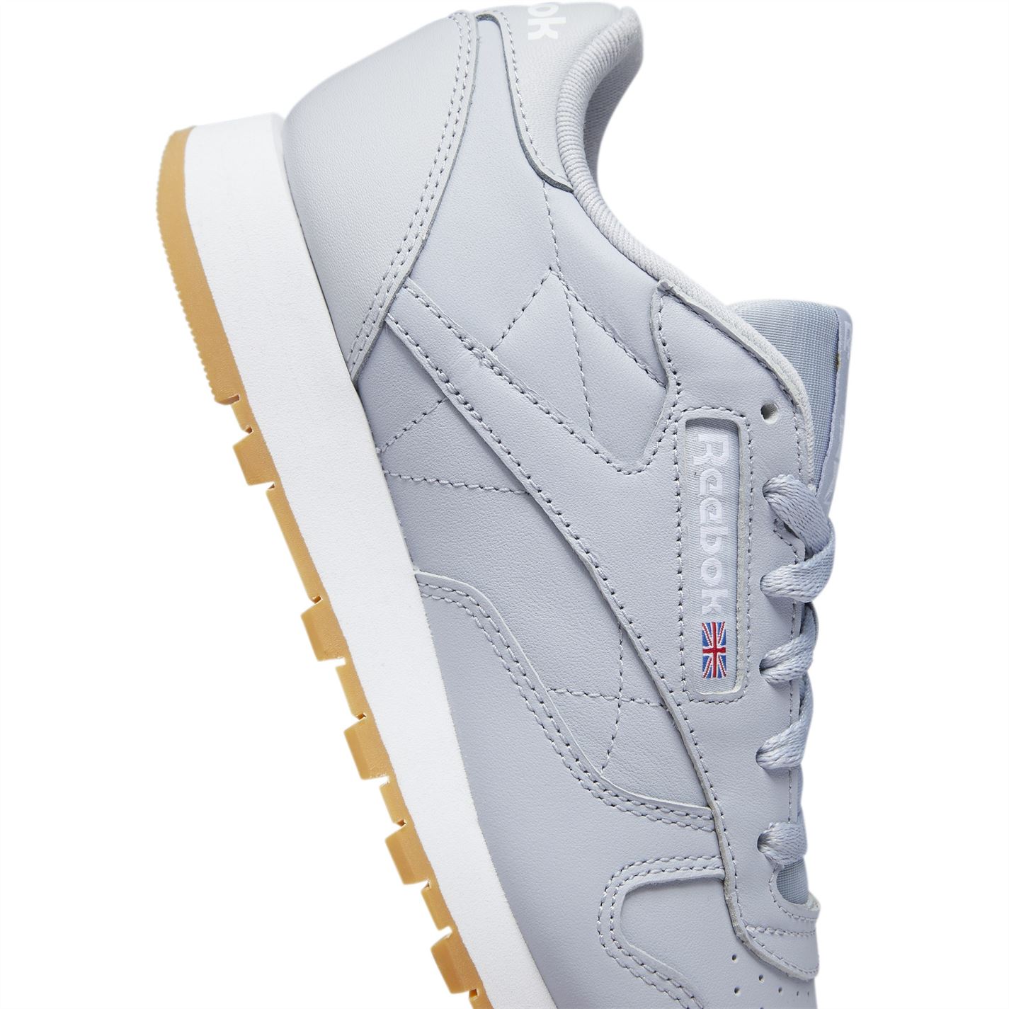 Pantofi piele Reebok clasic coldgrey alb