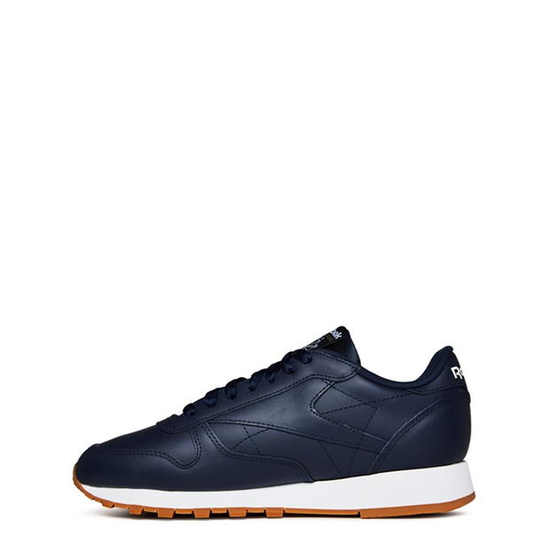 Adidasi sport Reebok clasic din piele pentru Barbati bleumarin alb