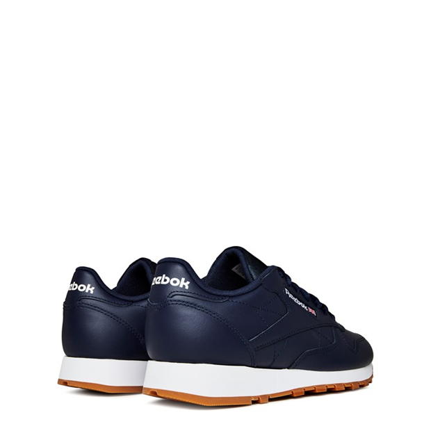 Adidasi sport Reebok clasic din piele pentru Barbati bleumarin alb