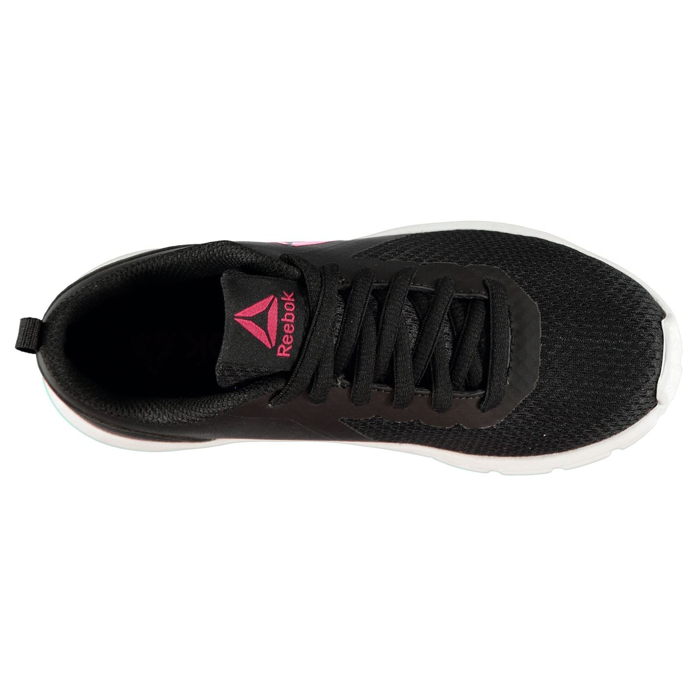 Adidasi sport Reebok ReeRush pentru fetite negru roz alb