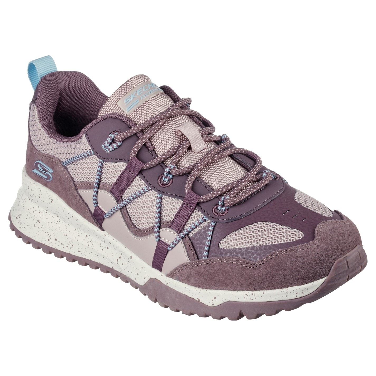 Pantofi sport SKECHERS BOBS SPORT Squad 3 - Zigzag Swagger mov