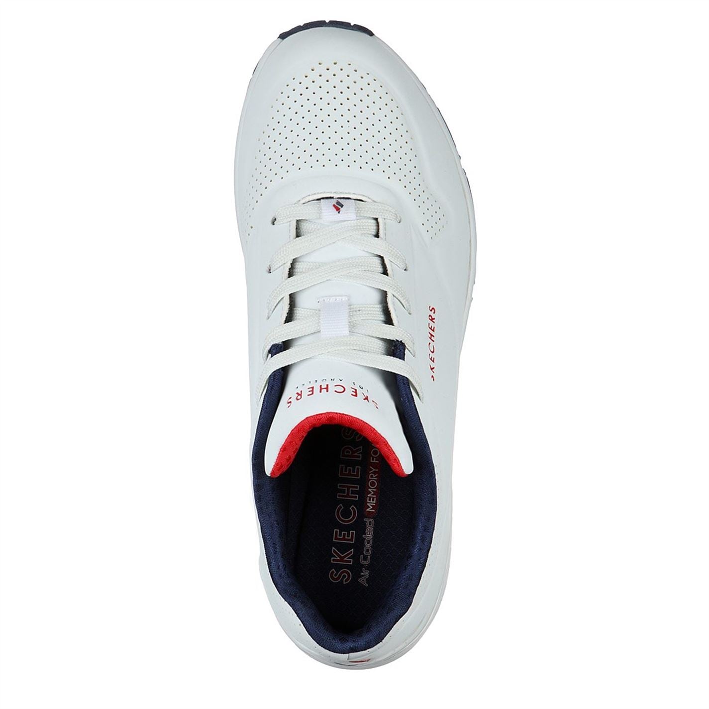 Adidasi sport Skechers UNO Stand On Air pentru femei alb