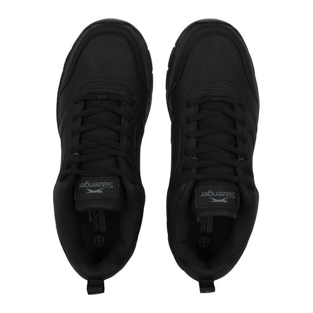 Adidasi sport Slazenger Force plasa pentru Barbati negru piele