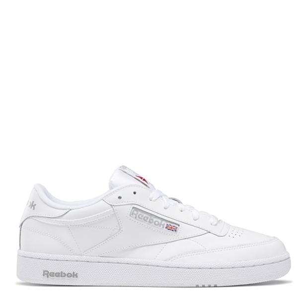 Adidasi sport Sneakers REEBOK CLUB C 85 pentru Barbati alb gri