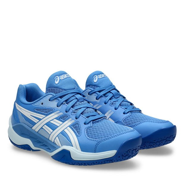 Adidasi volei Asics Gel-Powerbreak Gs Unisex pentru Copii albastru alb