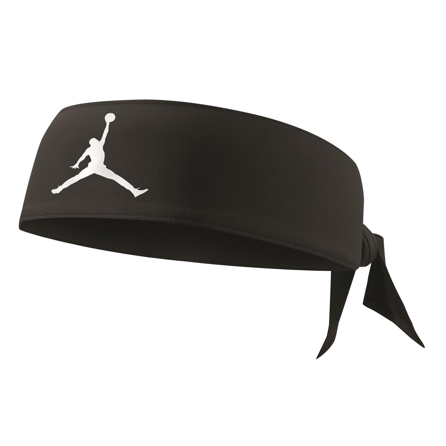 Air Jordan Jumpman Dri-Fit Head Tie negru alb