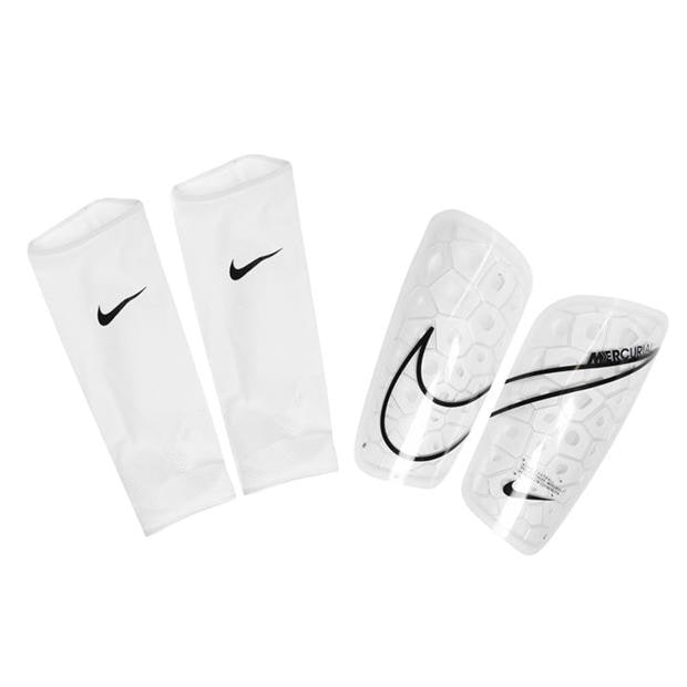 Aparatori Nike Mercurial Lite Soccer alb negru