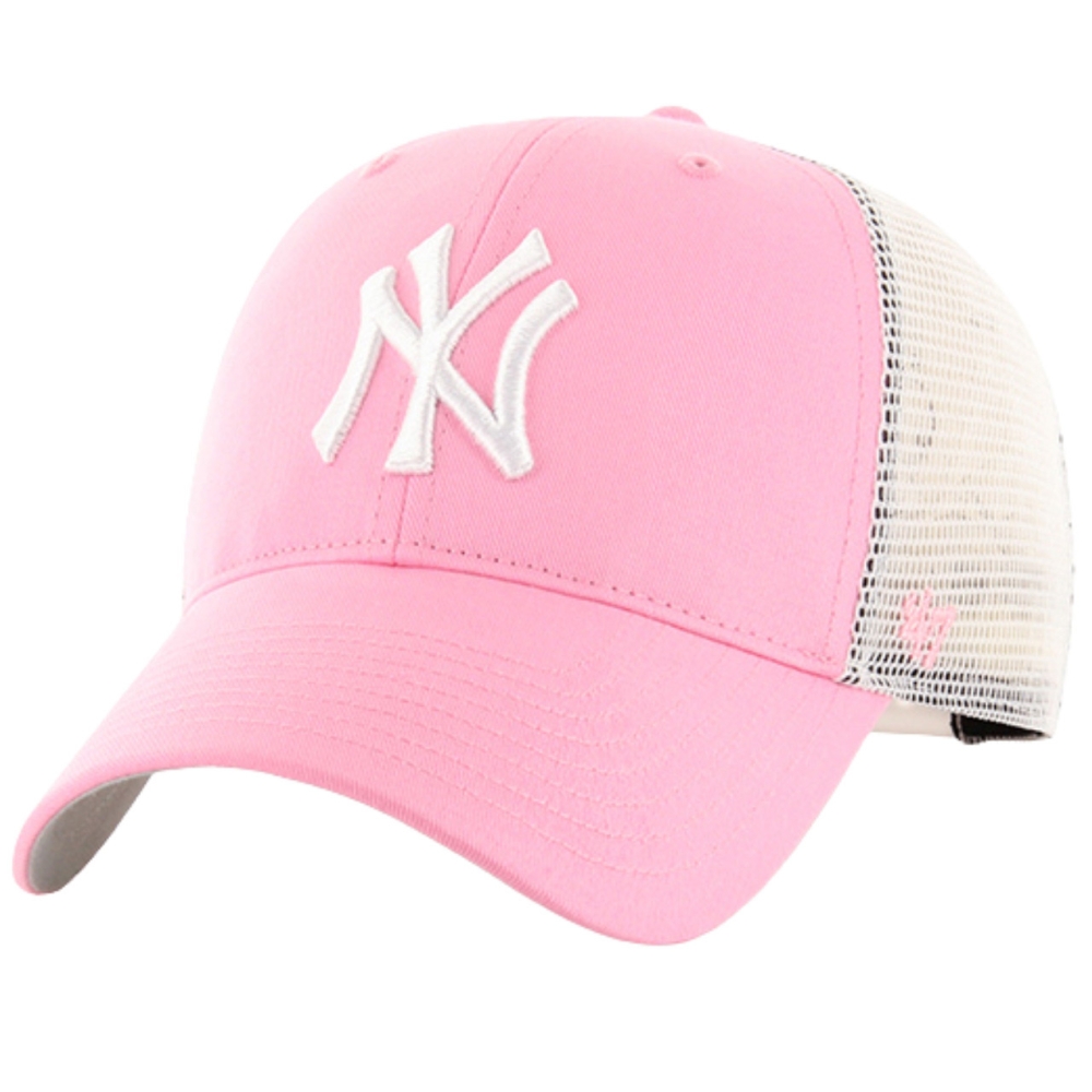 ?apc? de baseball pentru copii '47 New York Yankees Branson roz ?i alb B-BRANS17CTP-RSA_KIDS