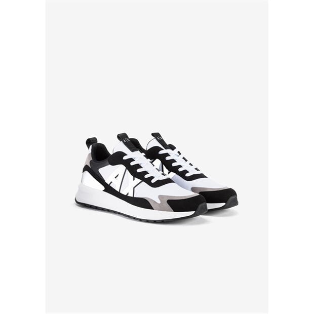 Armani Exchange AX C Blk Snkrs copii gri alb negru