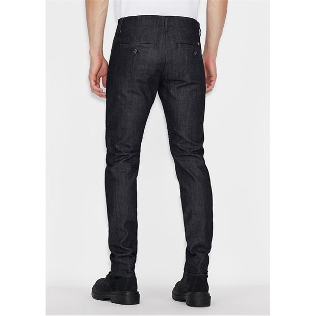 Armani Exchange AX Skinny Trsrs pentru barbati inchis denim