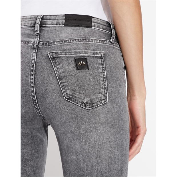 Armani Exchange AX Skny Lg Jns femei gri denim