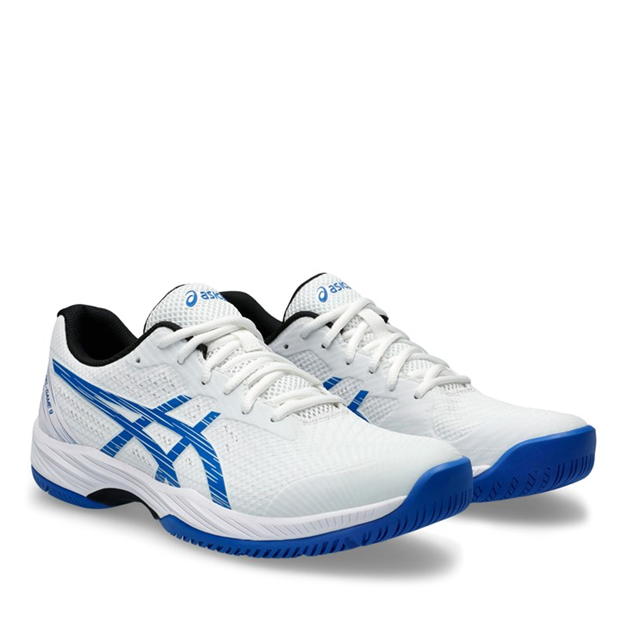 Jocuri Adidasi de Tenis Asics Gel 9 pentru Barbati alb albastru