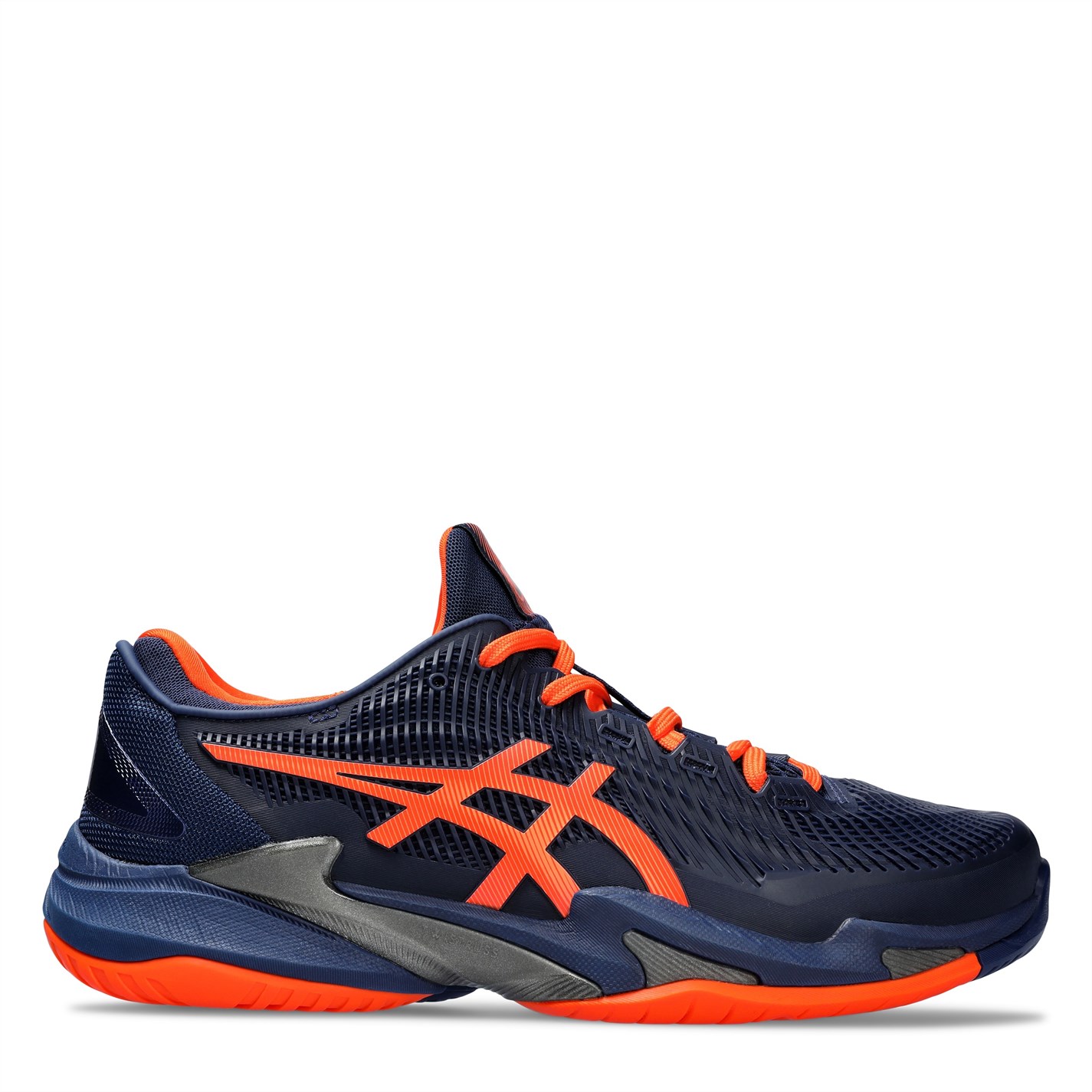 Adidasi de Tenis Asics Court FF 3 pentru Barbati albastru exp portocaliu