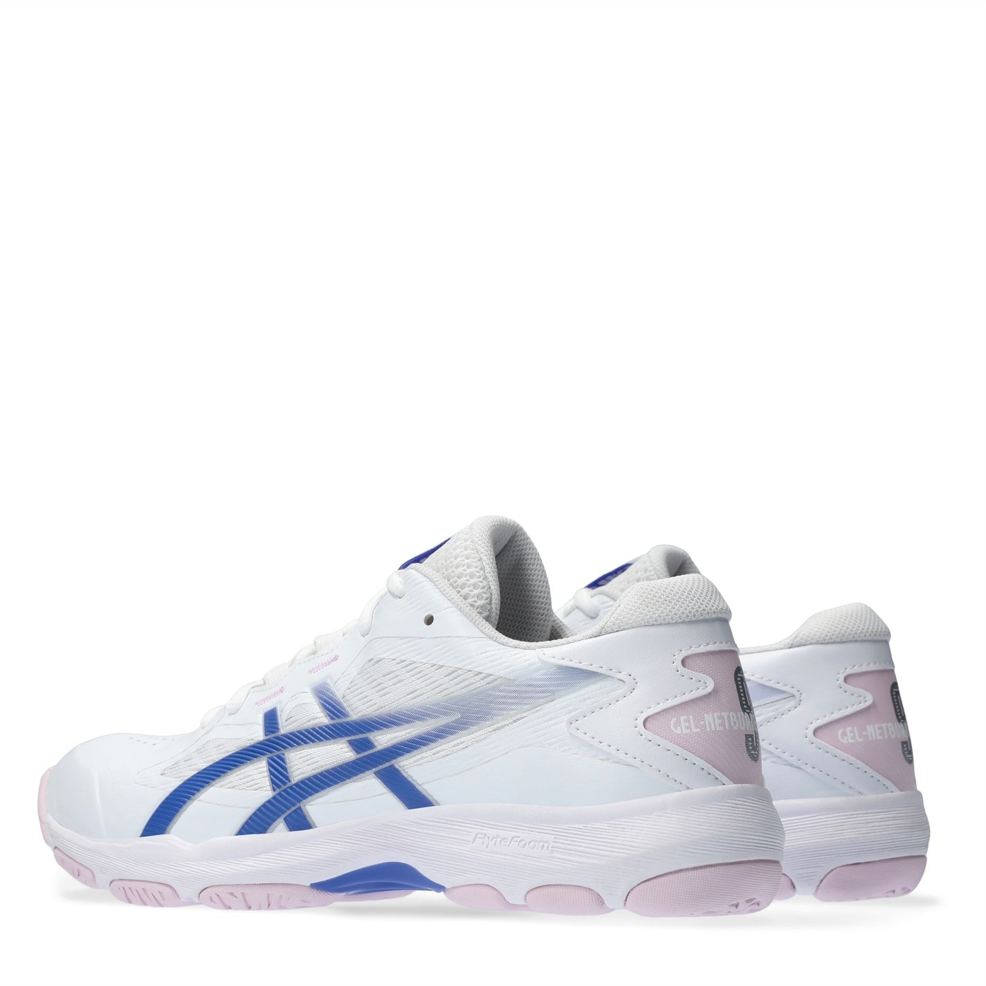 Asics Gel Netburner Academy 9 Netball Shoes alb albastru inchis