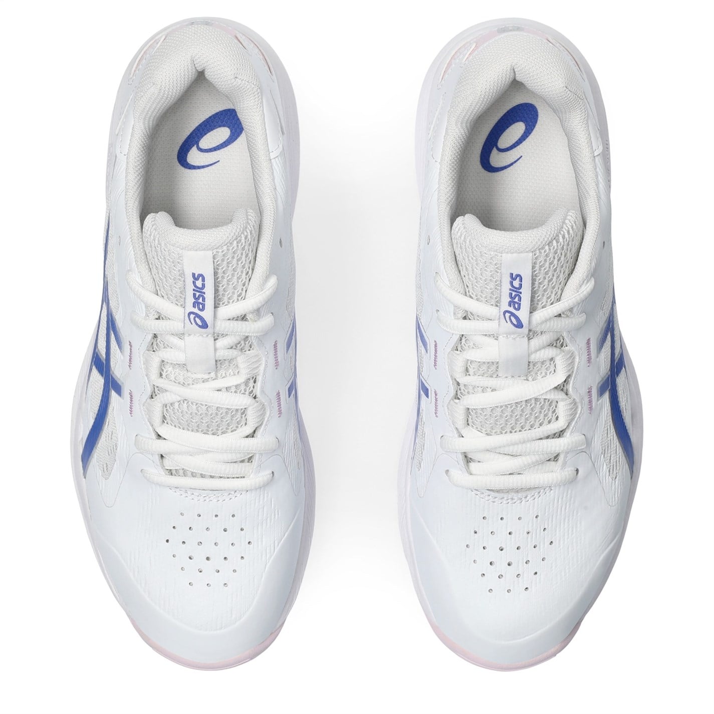 Asics Gel Netburner Academy 9 Netball Shoes alb albastru inchis