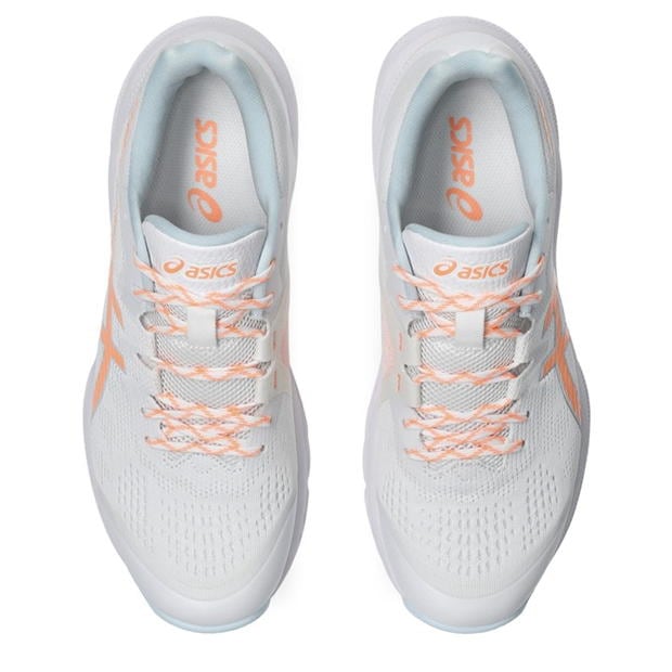 Asics Netburner Shield FF Netball Shoes pentru femei alb gri