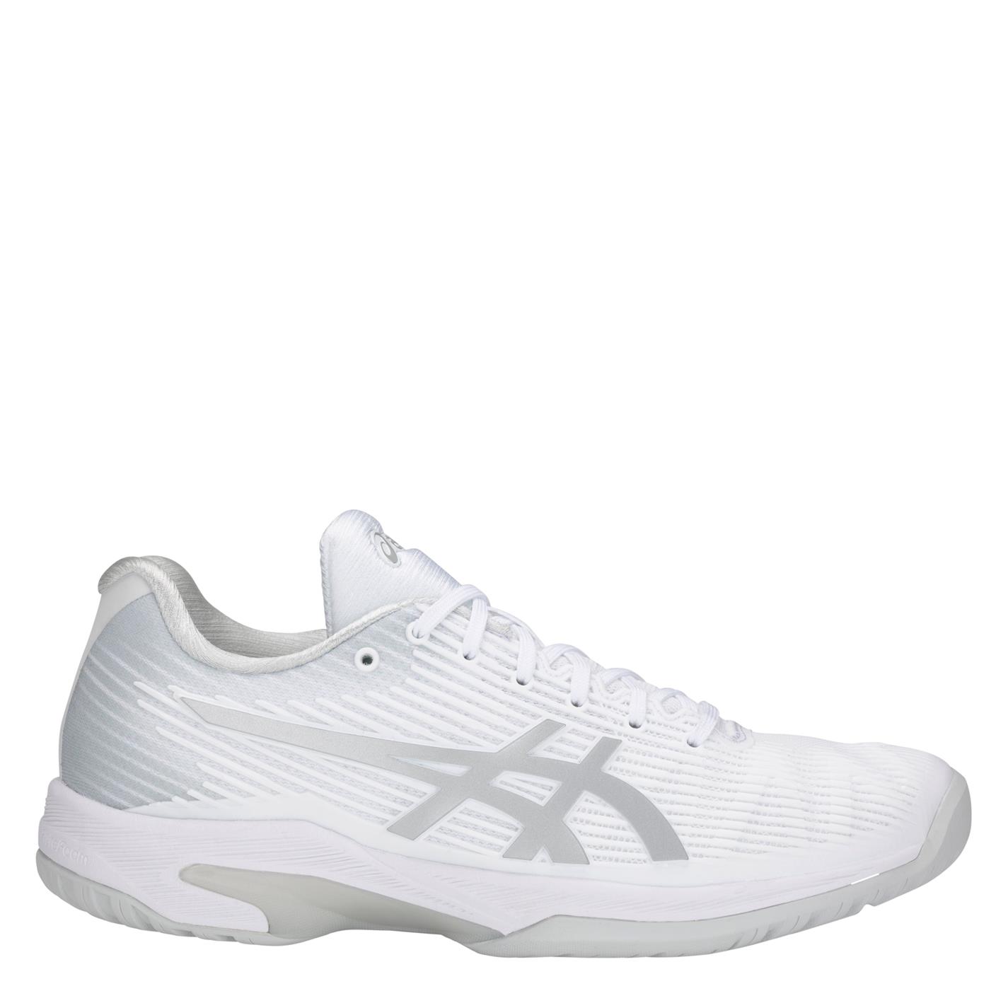 Adidasi de Tenis Asics Solution Speed FF pentru femei alb negru