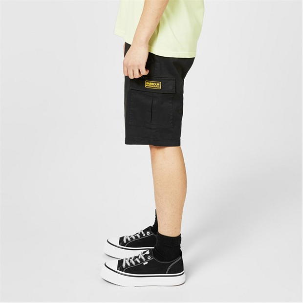 Barbour International Berni Short negru