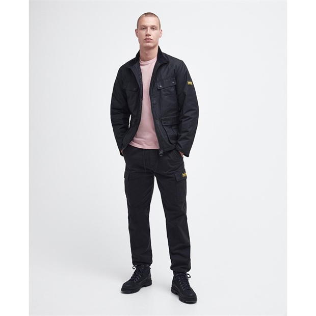 Barbour International Re-Duke Wax negru