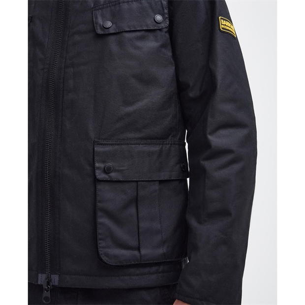 Barbour International Re-Duke Wax negru