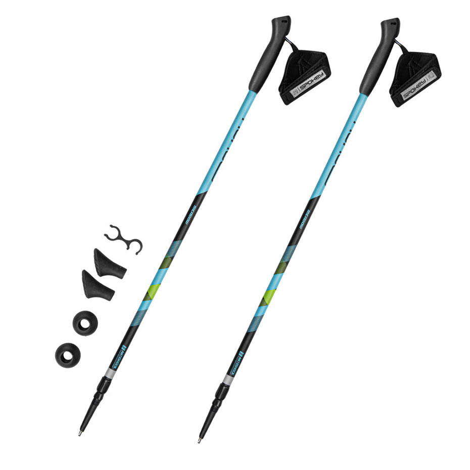 Bete ski Spokey Meadow Nordic albastru-negru-verde 929462